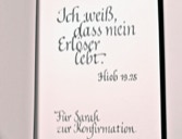 Signierung Bibel
