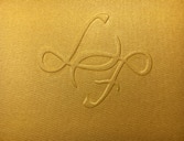 Initialen für ein Gästebuch